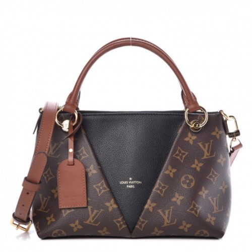 louis vuitton leather tote bolsa