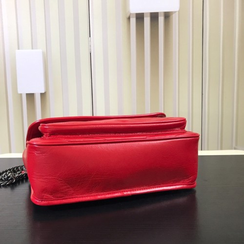 saint laurent niki suede bolsa