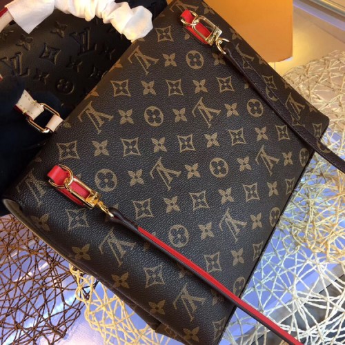 maroon louis vuitton bolsa