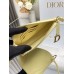 BOLSA CLUTH DIOR SADDLE AMARELO