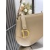 BOLSA CLUTH DIOR SADDLE CARAMELO