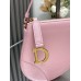 BOLSA CLUTH DIOR SADDLE ROSA