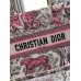 BOLSA DIOR TOTE BOOK TIGRE VERMELHO M