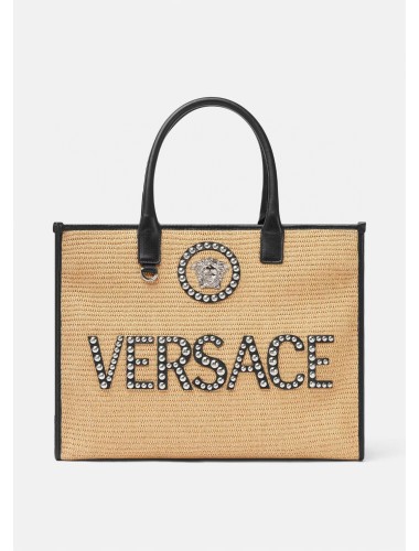 VERSACE MEDUSA SHOOPER RAFIA