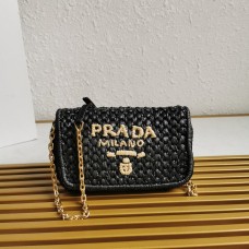 BOLSA PRADA WOVEN SHOULDER