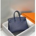 HERMES BIRKIN 25 AZUL MARINHO