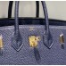 HERMES BIRKIN 25 AZUL MARINHO