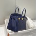 HERMES BIRKIN 25 AZUL MARINHO