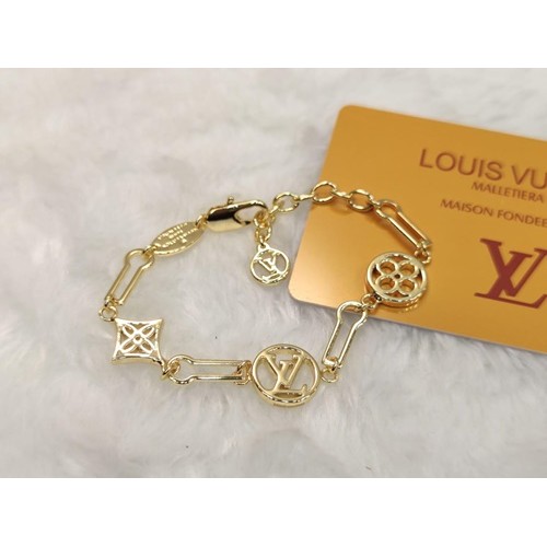Bracelete Louis Vuitton Pulseira Feminina e Masculina Monogram Luxo - BRASIL